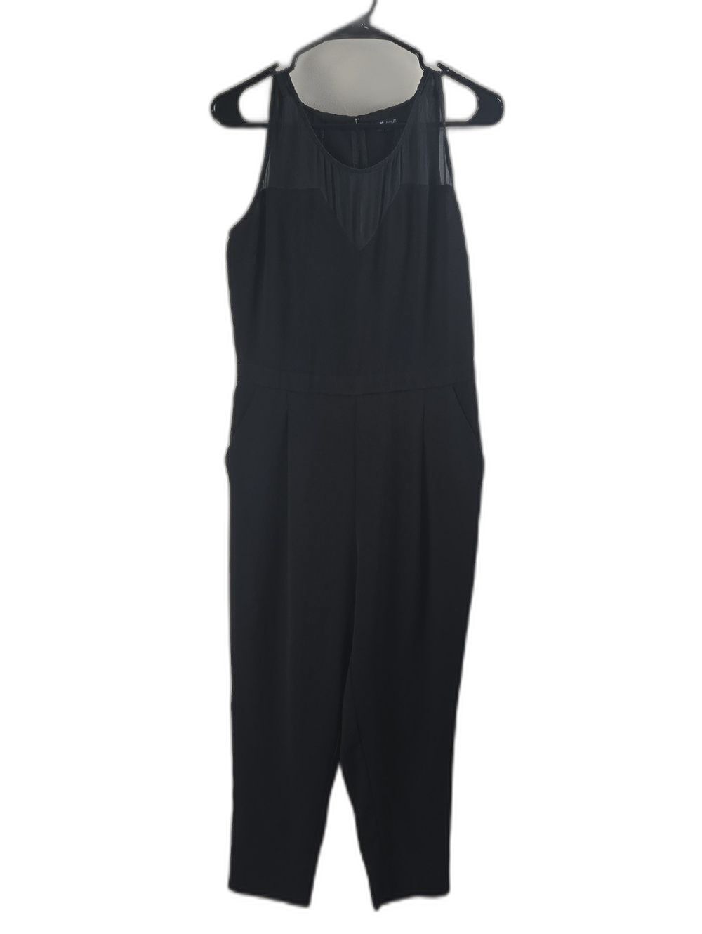 Madewell Women's Black Norwood Jumpsuit Romper Sz 6 Datenight Classy Chic
